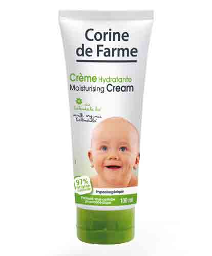 crema hidratante piel bebé