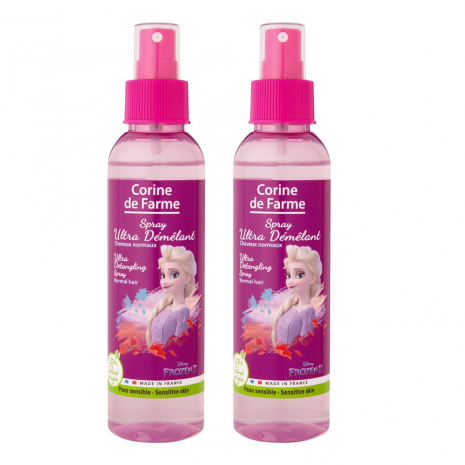 Lot de 2 Corine de Farme - La Reine des Neiges 2 Elsa - Spray Ultra Démêlant 