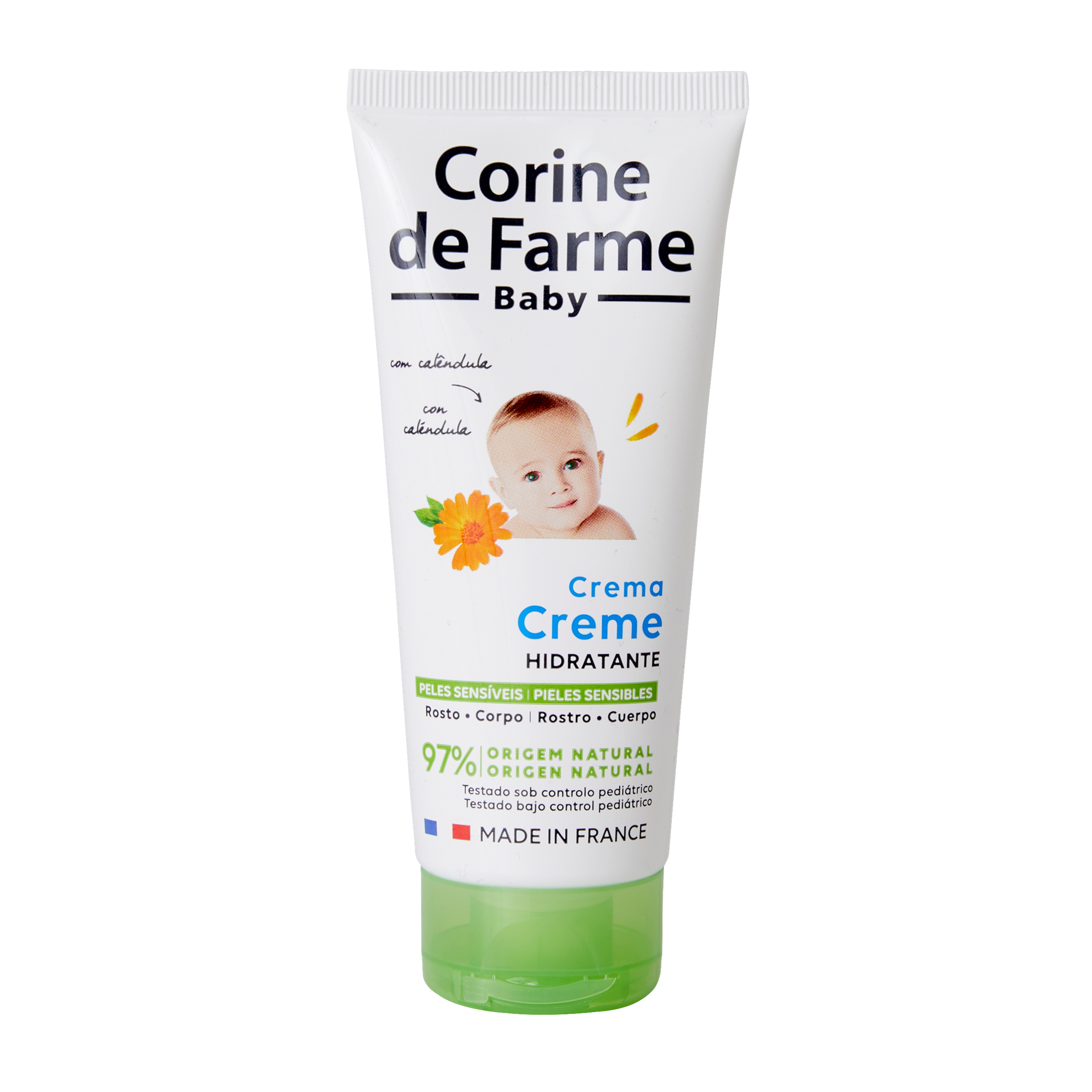 Crema hidratante protectora para bebé - 100 ml