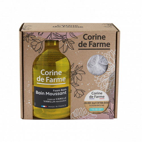 Coffret Bain Moussant Parfum Vanille